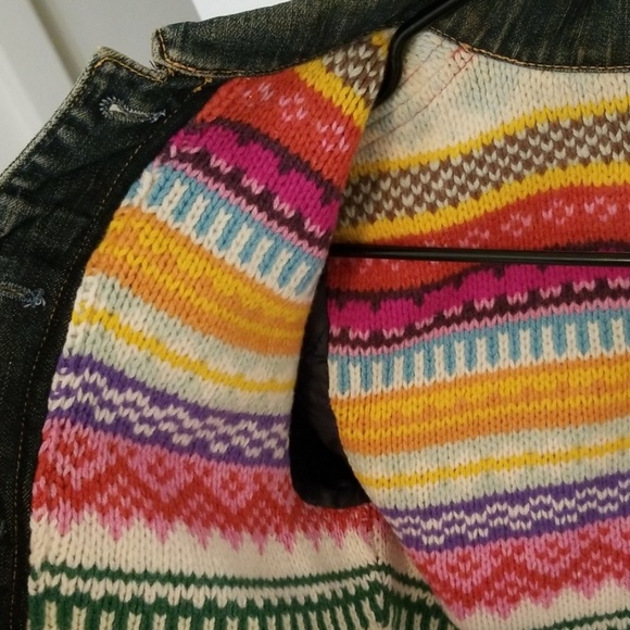 Vintage Gap jean jacket with sweater lining - Picture 4 of 5